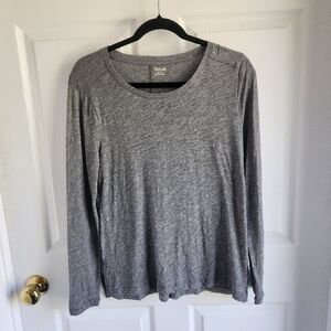 Madewell Ladies Long Sleeve 100% Cotton Tshirt